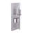 Steel Candle Wall Light-927703614