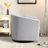 Palopo 29.5" Wide Modern Linen Upholstered Swivel Tufted Recessed Arms Accent Chair (Set of 5)-107731823