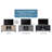 47 In. Wood TV Stand With 2 Storage Cabinets Fits TV's Up To 50 In.-760578091