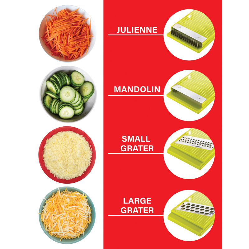 Brentwood 8 - Piece Mandoline Slicer Set
