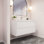Ensemble de meuble-lavabo simple mural 48 po Azden