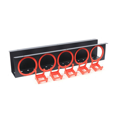 5 Holder Spray Bottle Storage Rack