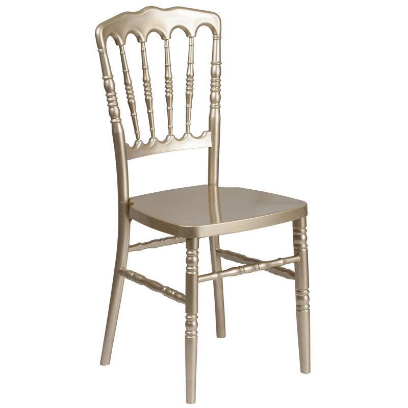 Chaise empilable Jemimah, Or