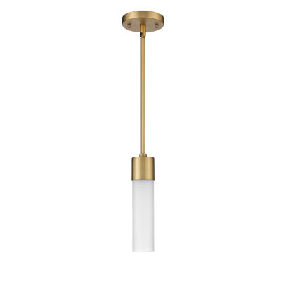 Luminaire suspendu cylindrique à 1 lumière Lamere