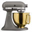KitchenAid 5 Quart Tilt-Head Metallic Finish Stainless Steel Bowl-1299709844