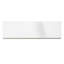 Carreau de céramique bullé 3 po x 10 po Bianco