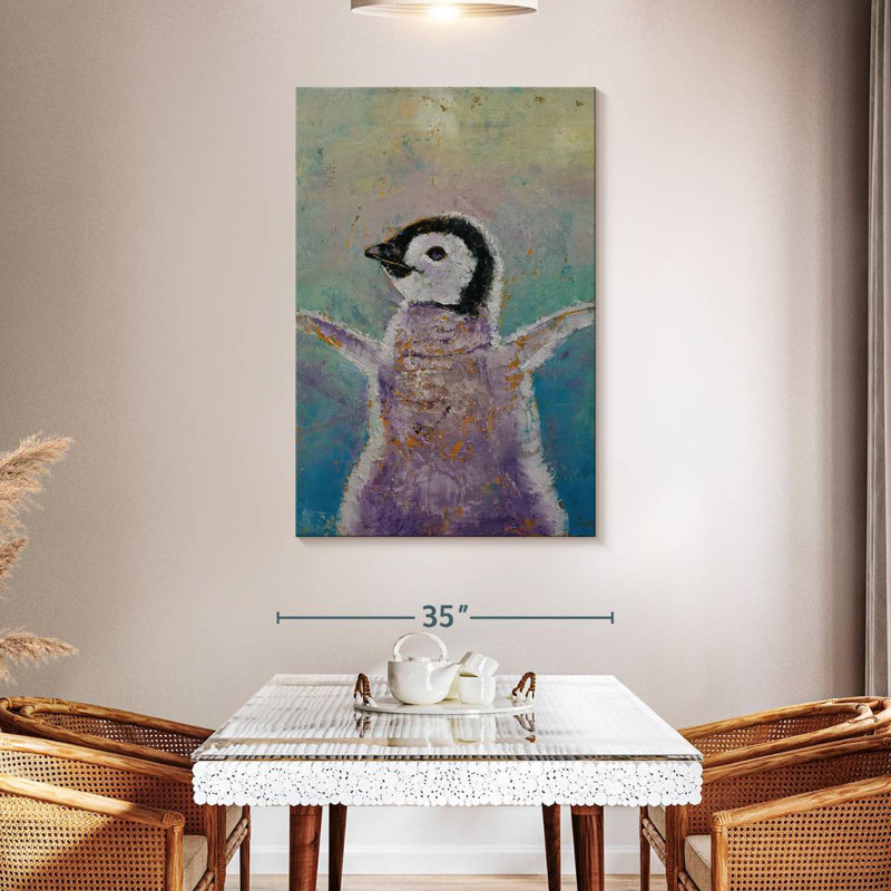 Brampt Baby Penguin, 48" H x 32" W