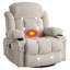 Canapé inclinable et chauffant avec massage Swinging, USB et 2 porte-gobelets dans les poches latérales-1648842244