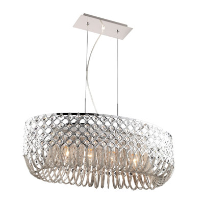 Kaylah 4 - Light Crystal Chandelier