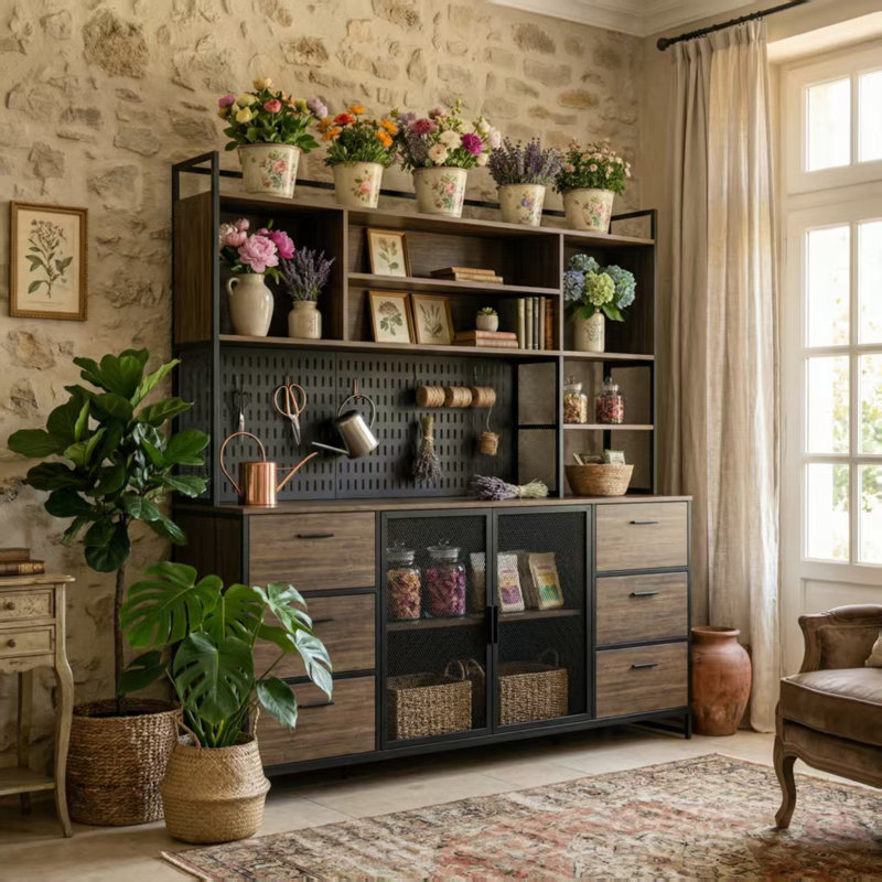 Ranburne Storage System 68.5" H x 70.9" W x 15.7" D