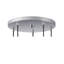 Luminaire suspendu tambour grappe 5 lumières Romona-1734378727-1734378779