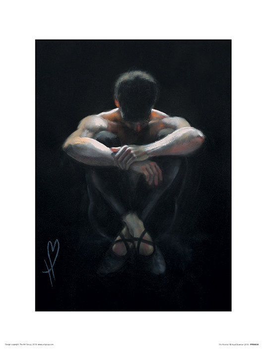The Promise - Wrapped Canvas Print, 40cm H x 30cm W, Paper