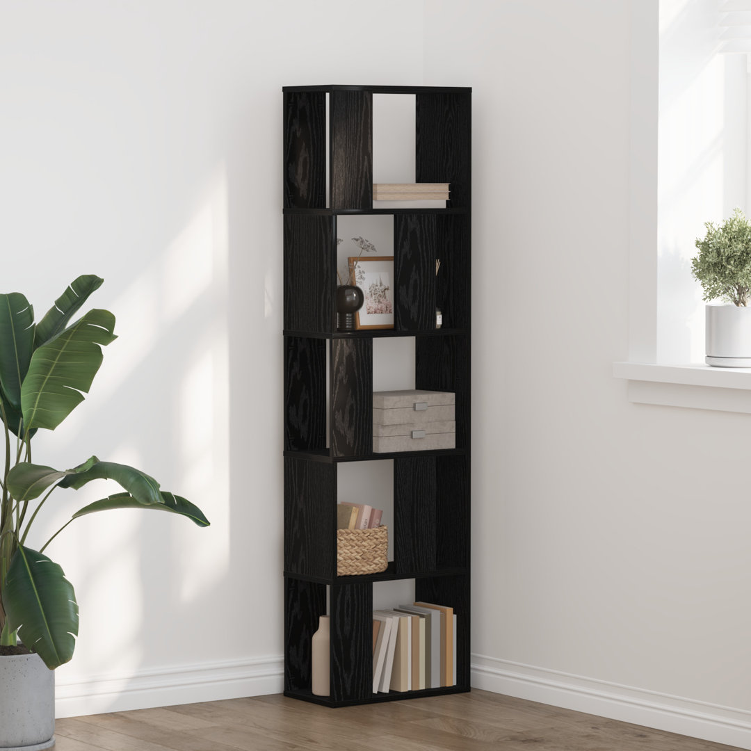 Bookcase Tier Bookshelf Storage Book Shelf Book Rack Engineered Wood
