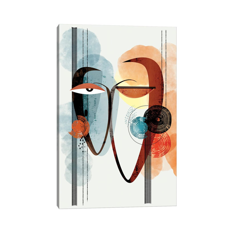 Intertwined by Soul Curry Art & Illustrations - Wrapped Canvas Print, 20.32 cm H x 30.48 cm W