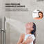 Système de douche à pluie haute pression 10 po, robinet de douche mural avec douchette-132487481-73468211