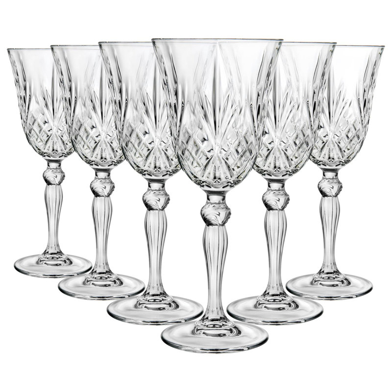RCR Crystal - Melodia Red Wine Glasses - 270ml - Pack of 6