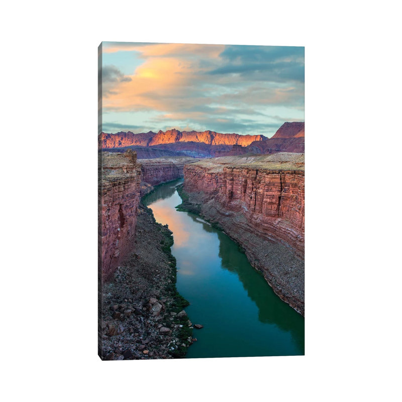 Canyon, Paria River, Vermilion Cliffs National Monument, Arizona, Vertical 1 Piece Wrapped Canvas Wall Art