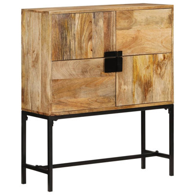 Powder Coated Iron Rectangle Accent Cabinet