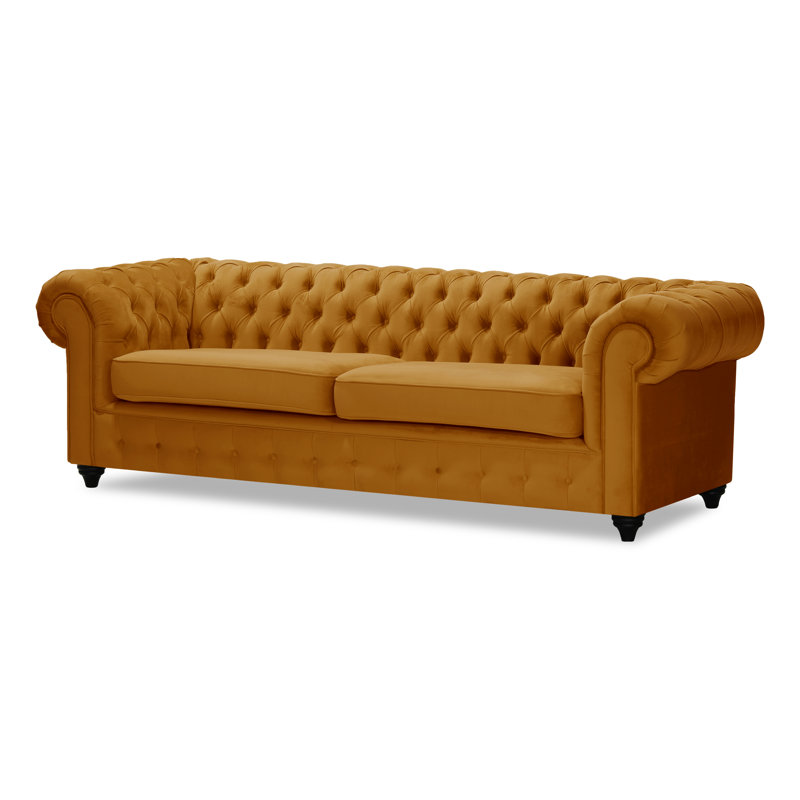 Azaria 1 Seater Sofa, Mustard