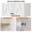 MDF Fire Resistant Laundry Room Organiser with Wheels