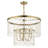 Kingsville 5 - Light Steel Dimmable Tiered Chandelier-298631126