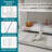 Heavy-Duty Sturdy Meta Bunk Bed/L/ Noise Reduced/ Safety Guardrail/No Box Spring Needed-1477191575