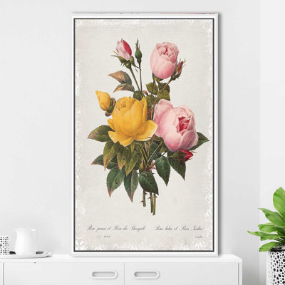 «Botanical Bouquet Roses» par Carol Robinson - Peinture