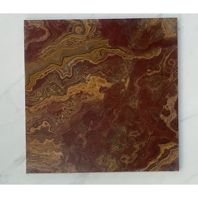 Carrelage de sol en marbre onyx 12 po x 12 po