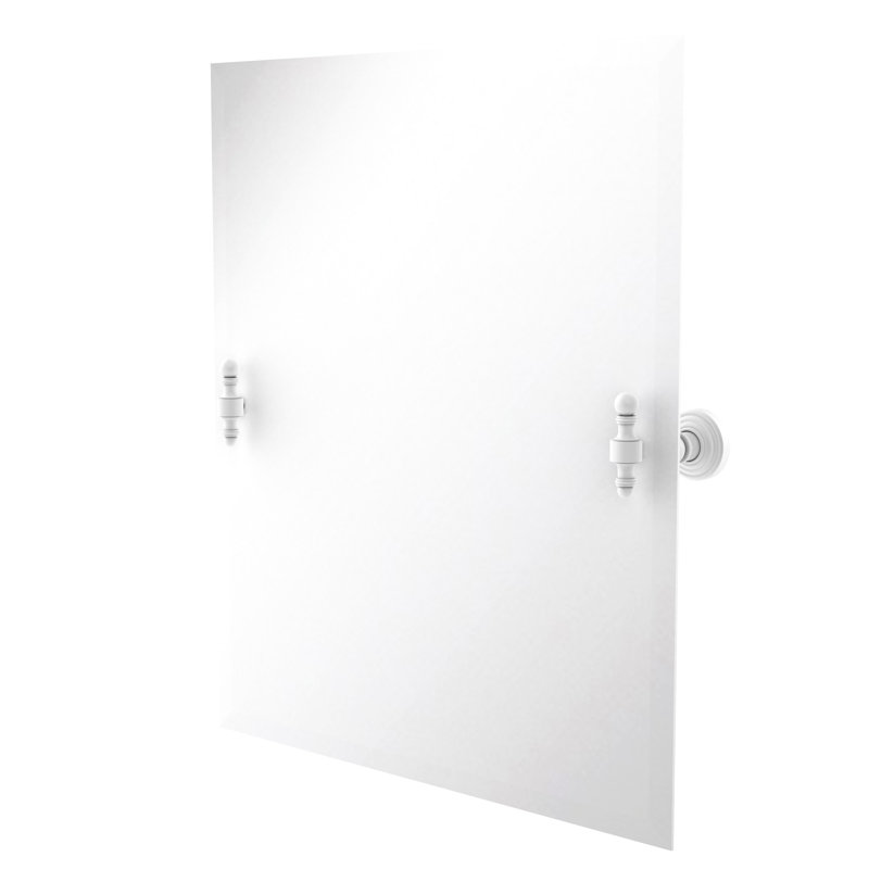 Marchmont Metal Wall Mirror, Matte White