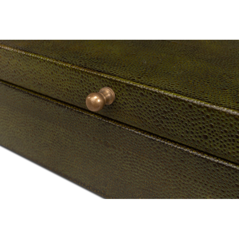 Gatsburg Handmade Decorative Box, Green