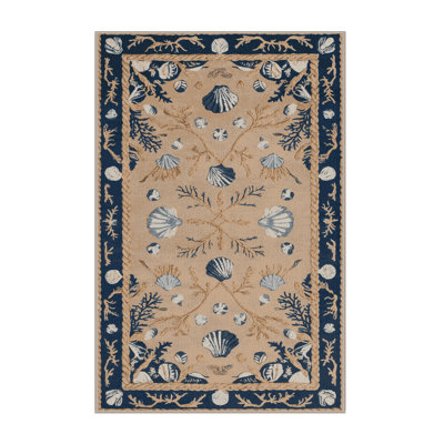  Tapis côtier lavable Hamptons Elite