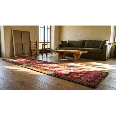 Tapis de couloir à motif géométrique antique