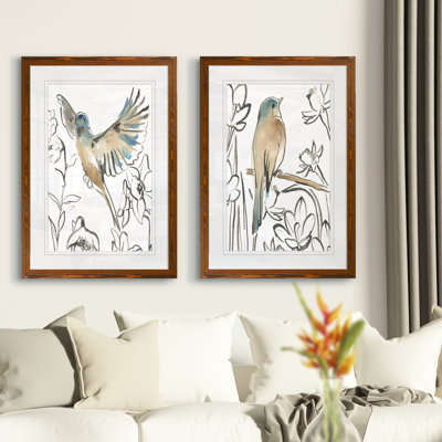 " Songbird Meadow III " by Vincent Van Gogh 2 - Pieces