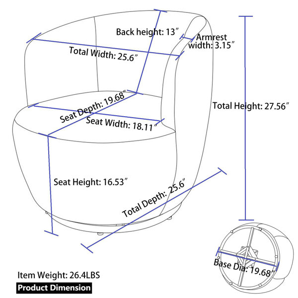 Dimensions du produit
