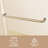 Semi-Frameless Sliding Shower Door, 2/5'' Double Sliding Tempered Glass Shower Door with Stainless Steel Handles for Walk-in Shower Bathroom- 60" W x 72" H, Gold-123362766
