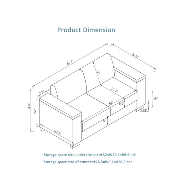 Dimensions du produit