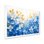 Whie On Velvet Blue Poppies Field I - Coquelicots, art mural