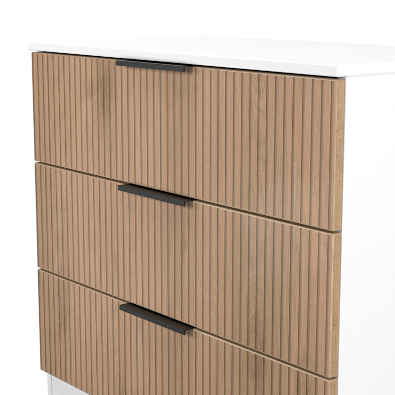 Bisceglia 74cm W 3 - Drawer Chest of Drawers