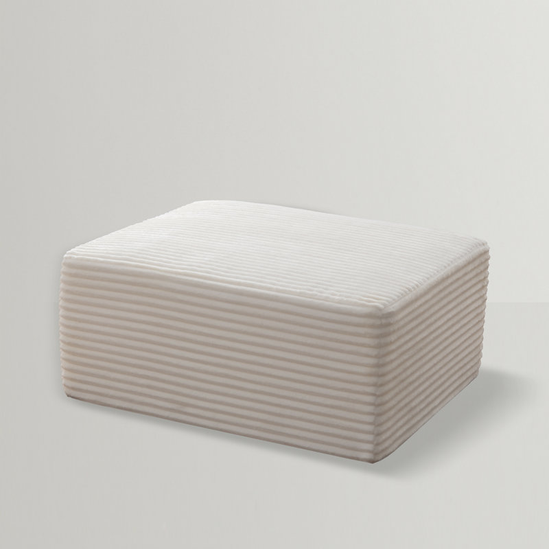 Canapé modulaire rembourré 4 pièces Kapellen, Beige, Orienté à gauche (vu de face)