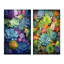 «Blue Green Succulents Botanical Oasis», 2 pièces-1162281126-1162281116