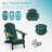 Felten Foldable Outdoor Adirondack Chair-1756204428