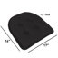 Coussin de chaise d'intérieur uni antidérapant en forme de U-2038951072-2046842963