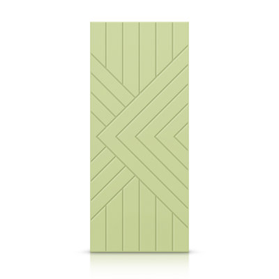 Porte standard à panneaux en bois