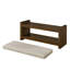 Banc décoratif, banc de siège rembourré pour le salon, banc de bout de lit compact moderne avec rangement pour sièges de chambre à coucher, coussin amovible-126205583
