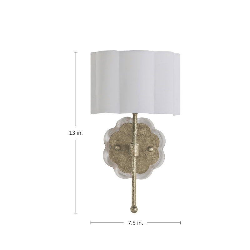Shirley 1 - Light Wallchiere, Silver