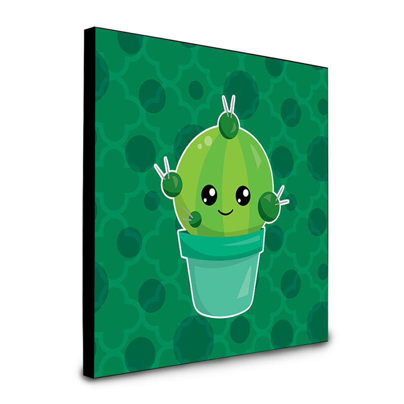 Panneau mural d’art cactus Joolia