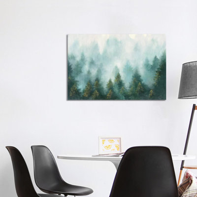 "Misty Forest" par Julia Purvis, reproduction d’art