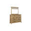 Commode 9 tiroirs - Finition caramel