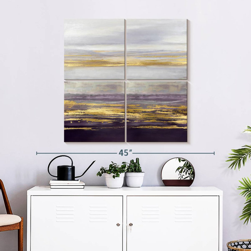 Avery Amethyst Reflections I, 32'' H x 32'' W