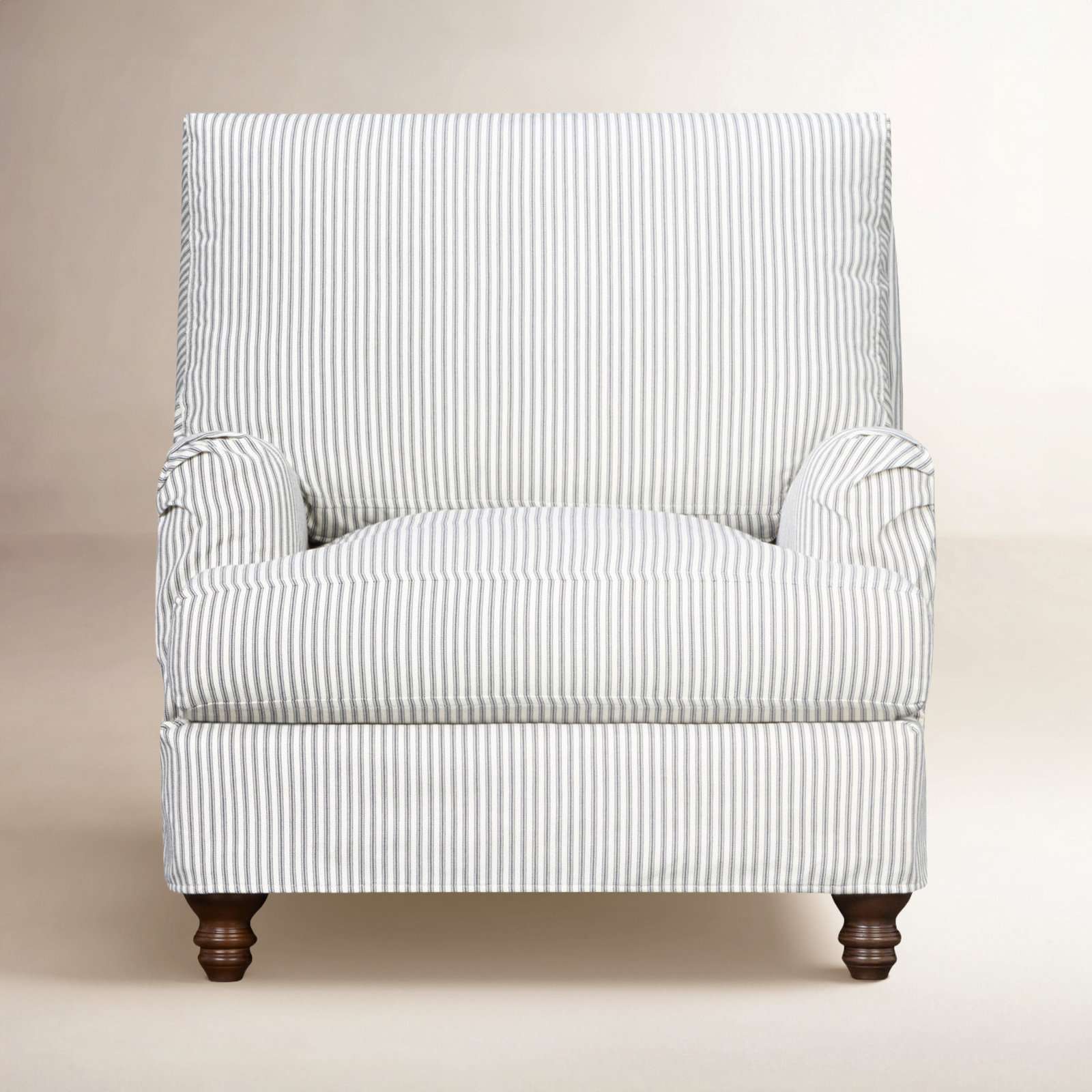 Walters Slipcovered Chair, Cruise Adrift
